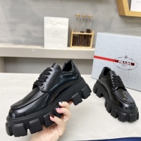 $102.00 USD Prada Leather Shoes For Men #1163845