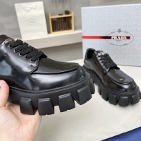 $102.00 USD Prada Leather Shoes For Women #1163846