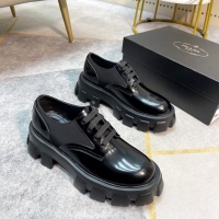 $100.00 USD Prada Leather Shoes For Women #1163848