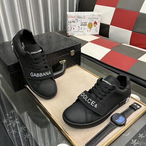 Dolce &amp; Gabbana D&amp;G Casual Shoes For Men #1164181 $80.00 USD, Wholesale Replica Dolce &amp; Gabbana D&amp;G Casual Shoes