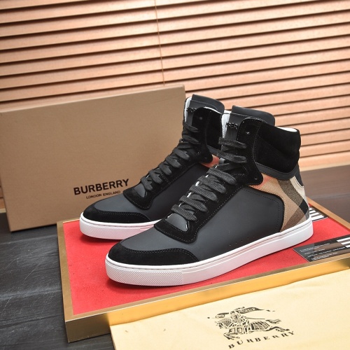 Burberry High Tops Shoes For Men #1164275 $98.00 USD, Wholesale Replica Burberry High Tops Shoes