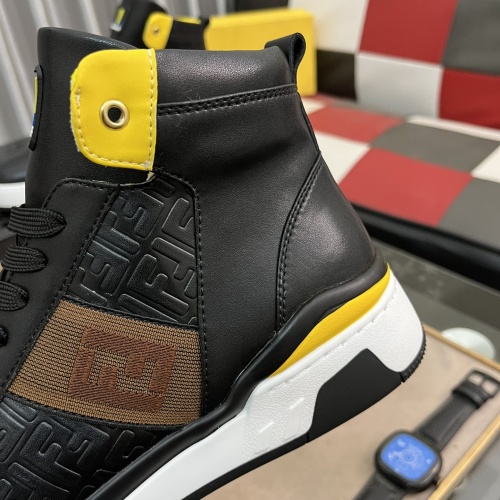 Replica Fendi High Tops Casual Shoes For Men #1164278 $82.00 USD for Wholesale