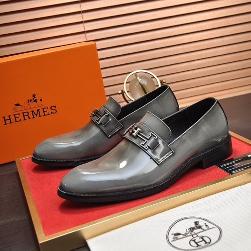 Hermes Leather Shoes For Men #1164279 $88.00 USD, Wholesale Replica Hermes Leather Shoes
