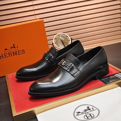 Hermes Leather Shoes For Men #1164280 $88.00 USD, Wholesale Replica Hermes Leather Shoes