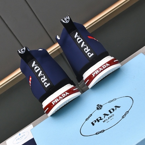 Replica Prada High Top Shoes For Men #1164295 $82.00 USD for Wholesale