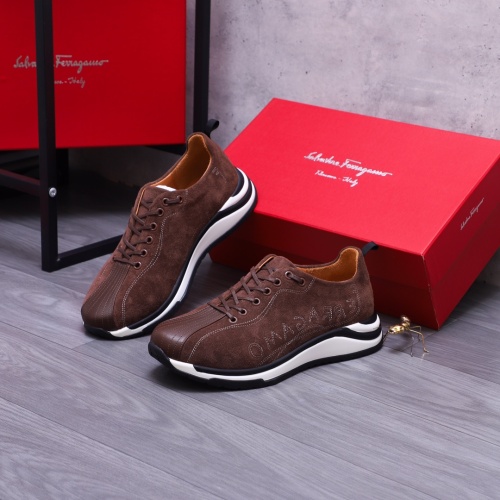 Salvatore Ferragamo Casual Shoes For Men #1164309 $115.00 USD, Wholesale Replica Salvatore Ferragamo Casual Shoes