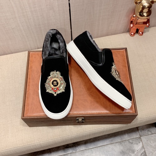 Replica Versace Casual Shoes For Men #1164322 $72.00 USD for Wholesale