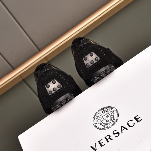 Replica Versace Leather Shoes For Men #1164348 $72.00 USD for Wholesale