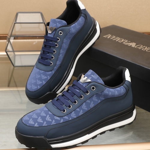 Armani Casual Shoes For Men #1164420 $92.00 USD, Wholesale Replica Armani Casual Shoes