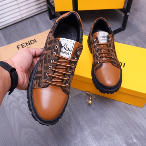 Replica Fendi Casual Shoes For Men #1164437 $72.00 USD for Wholesale