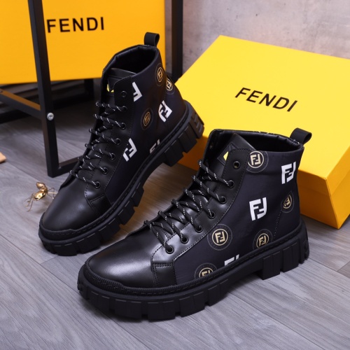 Fendi Fashion Boots For Men #1164441 $80.00 USD, Wholesale Replica Fendi Fashion Boots