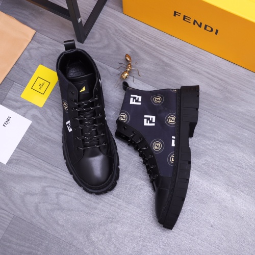 Replica Fendi Fashion Boots For Men #1164441 $80.00 USD for Wholesale