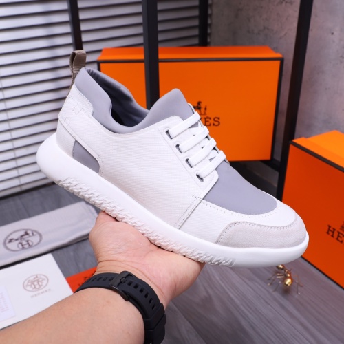 Replica Hermes Casual Shoes For Men #1164447 $88.00 USD for Wholesale