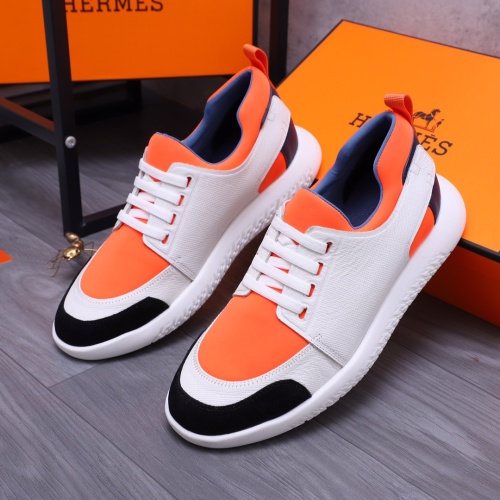 Replica Hermes Casual Shoes For Men #1164448 $88.00 USD for Wholesale