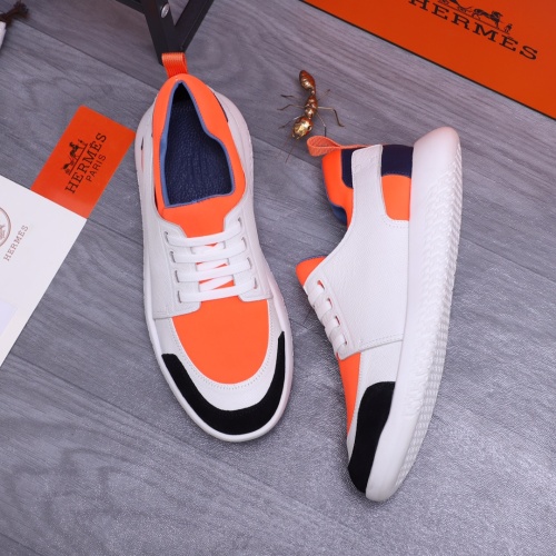 Replica Hermes Casual Shoes For Men #1164448 $88.00 USD for Wholesale