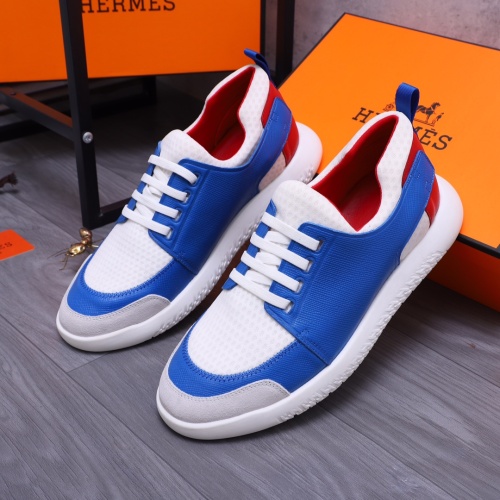Replica Hermes Casual Shoes For Men #1164449 $88.00 USD for Wholesale