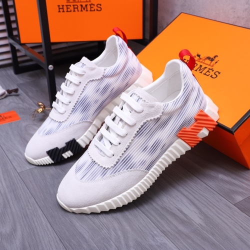 Replica Hermes Casual Shoes For Men #1164463 $80.00 USD for Wholesale