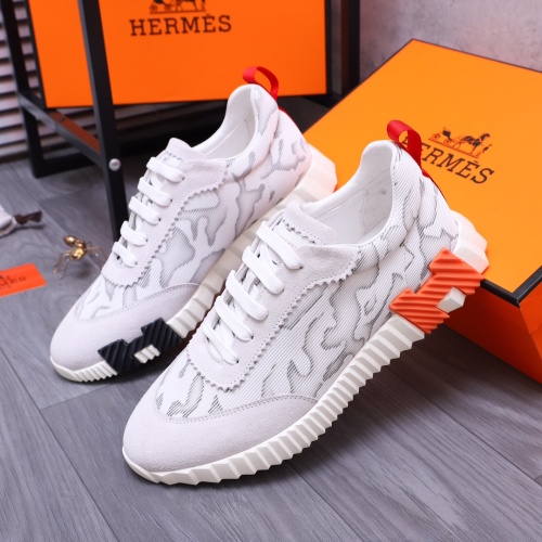 Replica Hermes Casual Shoes For Men #1164464 $80.00 USD for Wholesale
