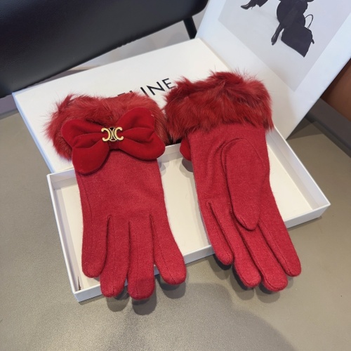 Replica Celine Gloves For Women #1164587 $38.00 USD for Wholesale