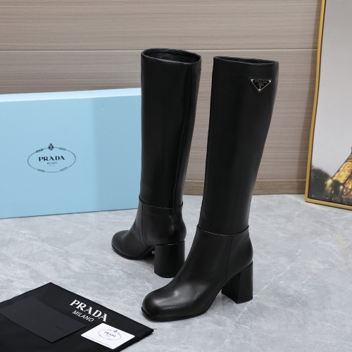Replica Prada Boots For Women #1164625 $150.00 USD for Wholesale
