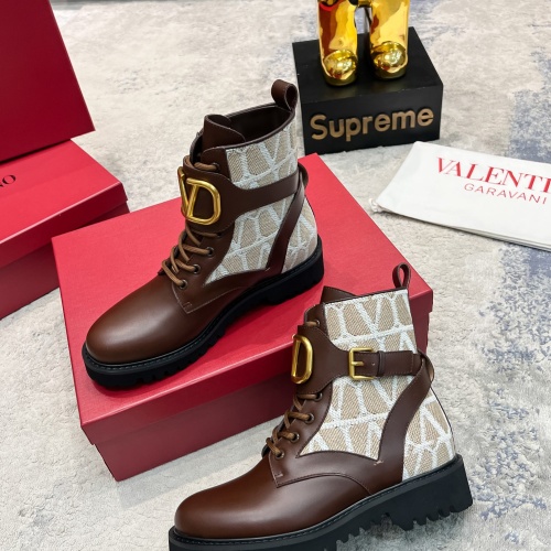 Replica Valentino Boots For Women #1164633 $112.00 USD for Wholesale