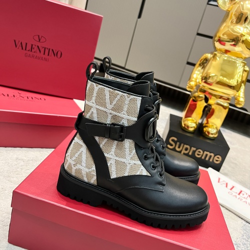 Replica Valentino Boots For Women #1164634 $112.00 USD for Wholesale