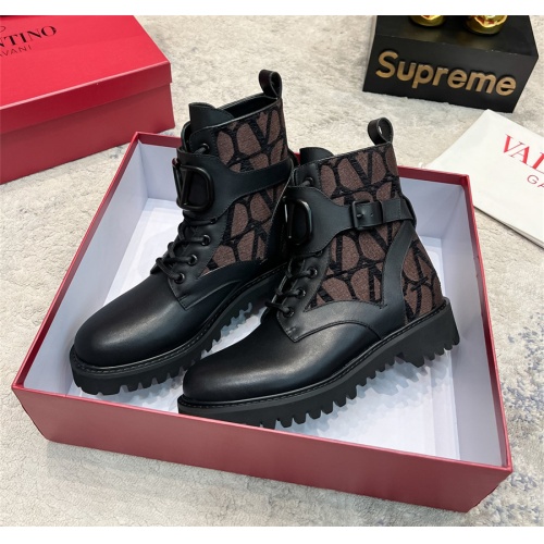 Replica Valentino Boots For Women #1164642 $112.00 USD for Wholesale