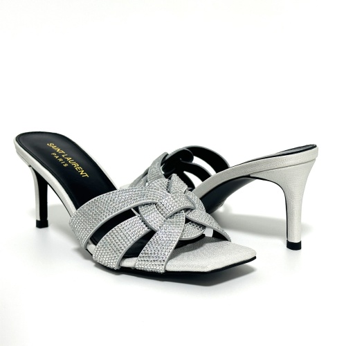 Replica Yves Saint Laurent YSL Slippers For Women #1164654 $85.00 USD for Wholesale