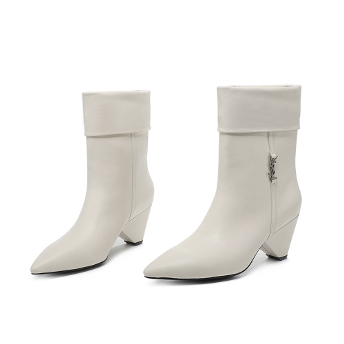 Yves Saint Laurent YSL Boots For Women #1164699 $130.00 USD, Wholesale Replica Yves Saint Laurent YSL Boots