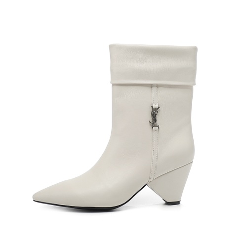 Replica Yves Saint Laurent YSL Boots For Women #1164699 $130.00 USD for Wholesale