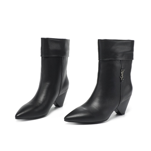Yves Saint Laurent YSL Boots For Women #1164701 $130.00 USD, Wholesale Replica Yves Saint Laurent YSL Boots