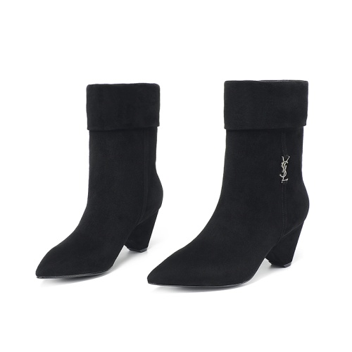 Yves Saint Laurent YSL Boots For Women #1164703 $130.00 USD, Wholesale Replica Yves Saint Laurent YSL Boots