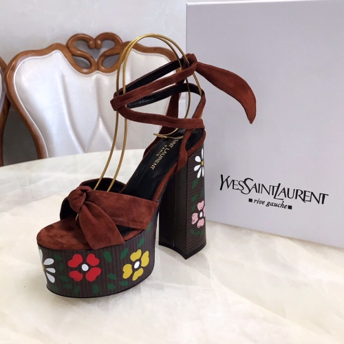 Replica Yves Saint Laurent YSL Sandal For Women #1164741 $130.00 USD for Wholesale