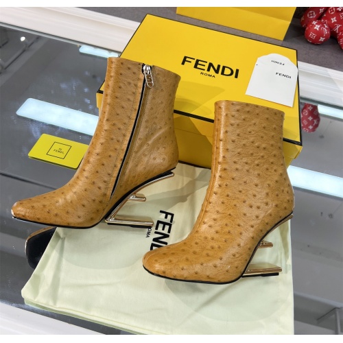 Fendi Fashion Boots For Women #1164951 $125.00 USD, Wholesale Replica Fendi Fashion Boots