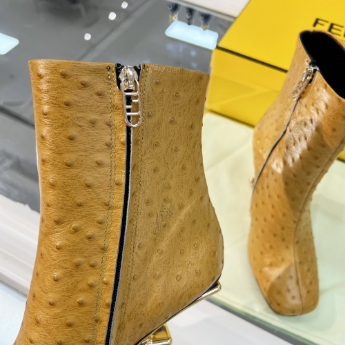 Replica Fendi Fashion Boots For Women #1164951 $125.00 USD for Wholesale