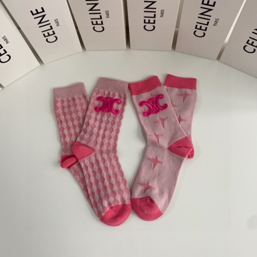 Replica Celine Socks #1165014 $29.00 USD for Wholesale