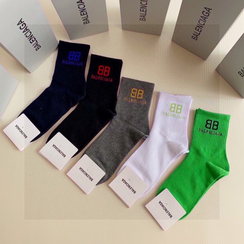 Replica Balenciaga Socks #1165019 $27.00 USD for Wholesale