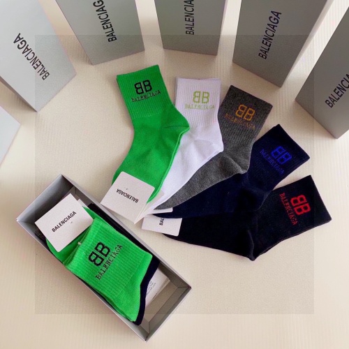 Replica Balenciaga Socks #1165019 $27.00 USD for Wholesale