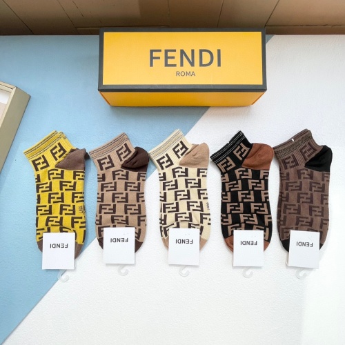 Fendi Socks #1165022 $27.00 USD, Wholesale Replica Fendi Socks