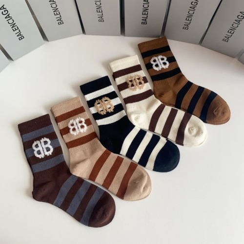 Replica Balenciaga Socks #1165023 $29.00 USD for Wholesale
