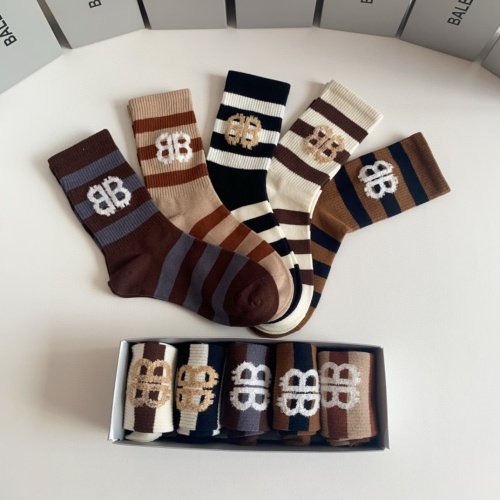 Replica Balenciaga Socks #1165023 $29.00 USD for Wholesale