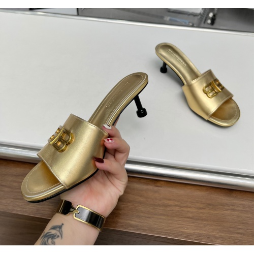 Replica Balenciaga Slippers For Women #1165126 $92.00 USD for Wholesale