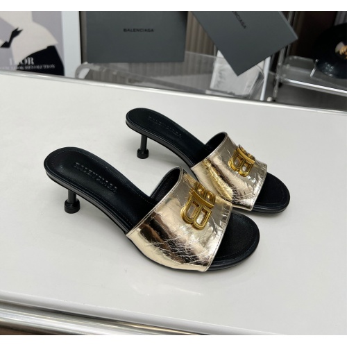 Replica Balenciaga Slippers For Women #1165128 $92.00 USD for Wholesale