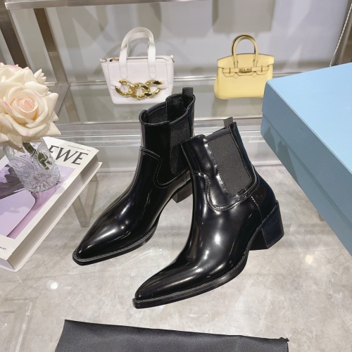 Replica Prada Boots For Women #1165140 $128.00 USD for Wholesale