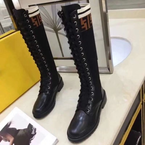 Replica Fendi Fashion Boots For Women #1165171 $108.00 USD for Wholesale