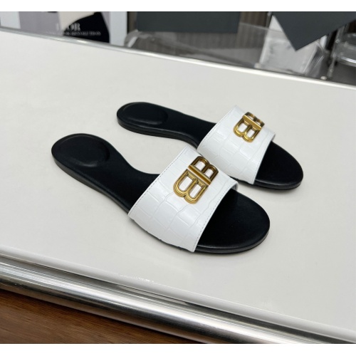 Replica Balenciaga Slippers For Women #1165191 $82.00 USD for Wholesale