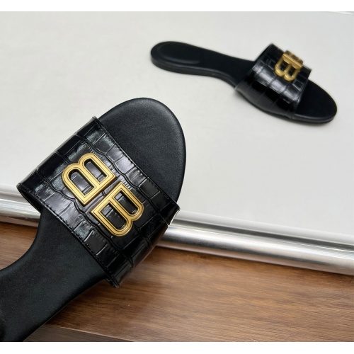 Replica Balenciaga Slippers For Women #1165196 $82.00 USD for Wholesale