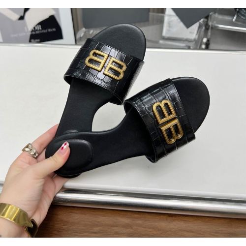Replica Balenciaga Slippers For Women #1165196 $82.00 USD for Wholesale
