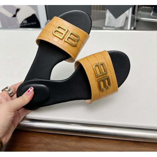Replica Balenciaga Slippers For Women #1165201 $82.00 USD for Wholesale