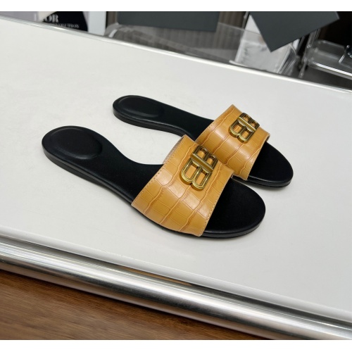 Replica Balenciaga Slippers For Women #1165201 $82.00 USD for Wholesale